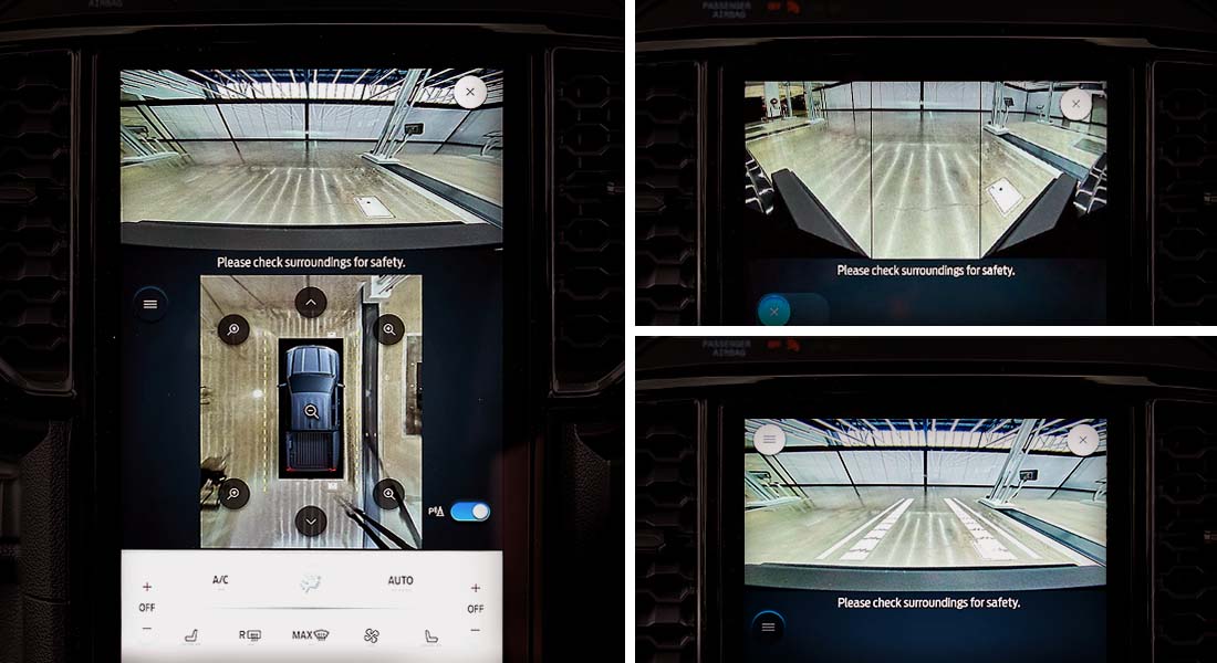 camera 360 trên xe ford thế hệ mới
